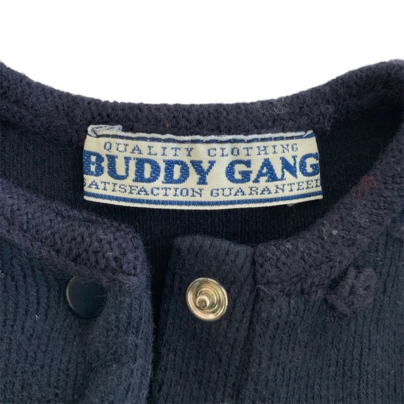 NAVY BLUE FALL/ WINTER DRESS SZ : 12 MO LONG SLEEVE - Picture 3 of 3